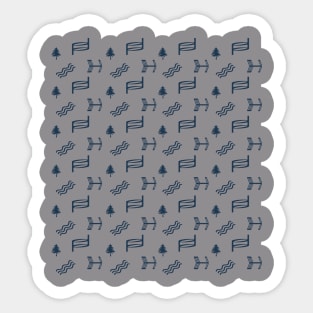 Textile Pattern Sticker